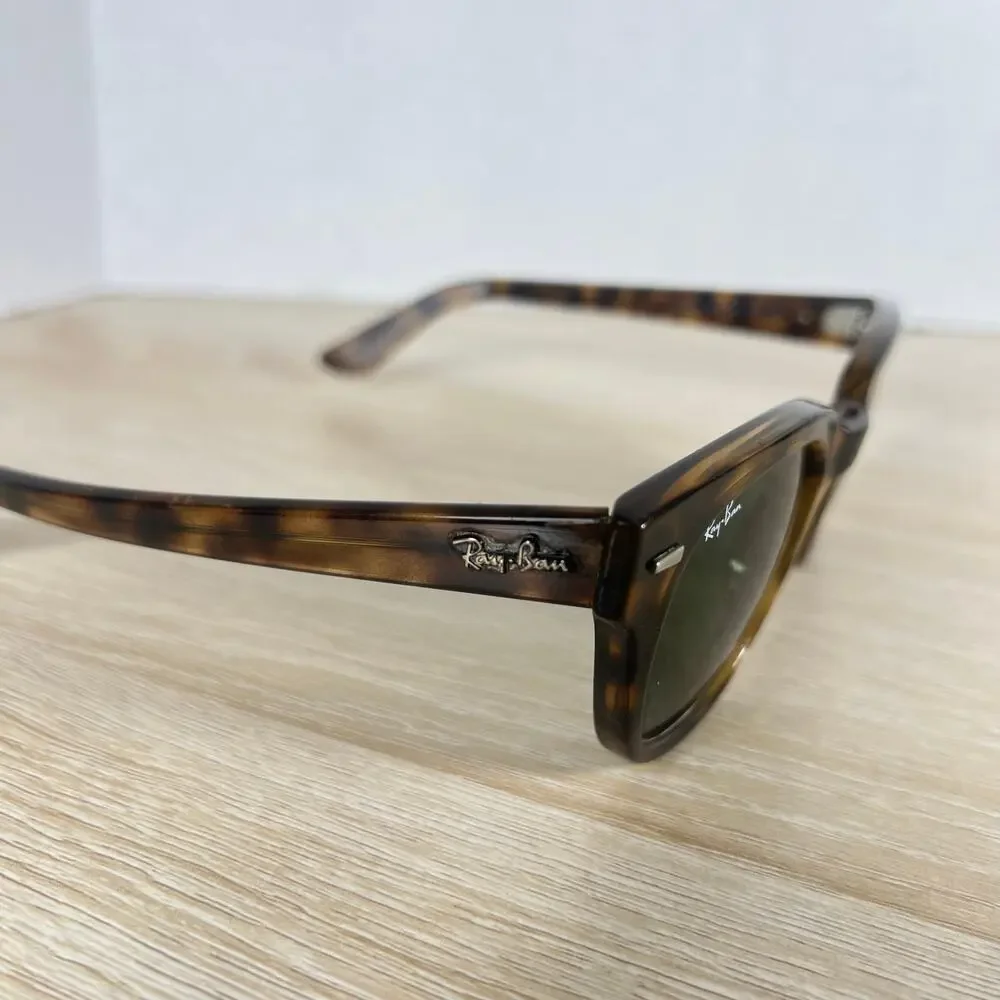 Ray-Ban RB4168 Meteor 710 Sunglasses Tortoise Shell READ DESC Italy